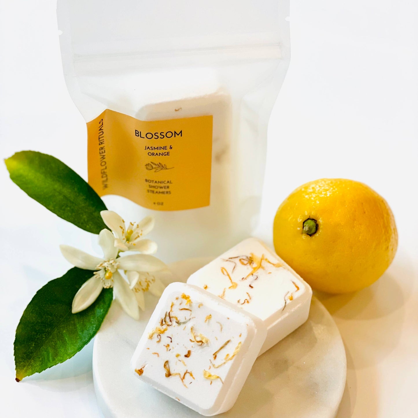 Blossom Botanical Shower Steamers - Jasmine Orange