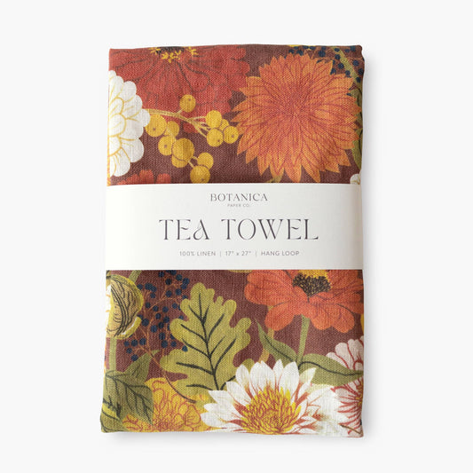 Autumn Tea Towel