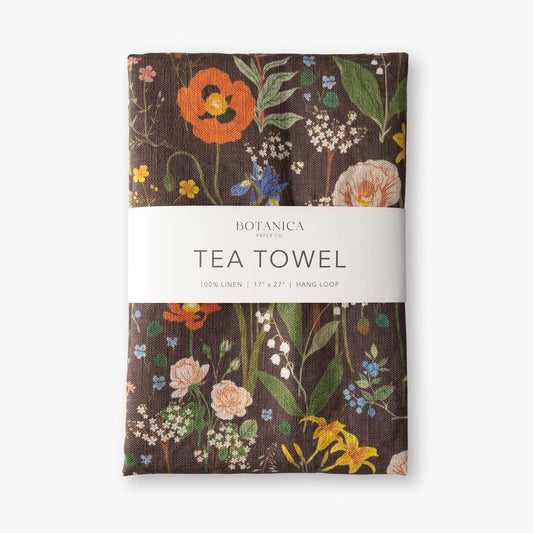 Wildflowers Tea Towel