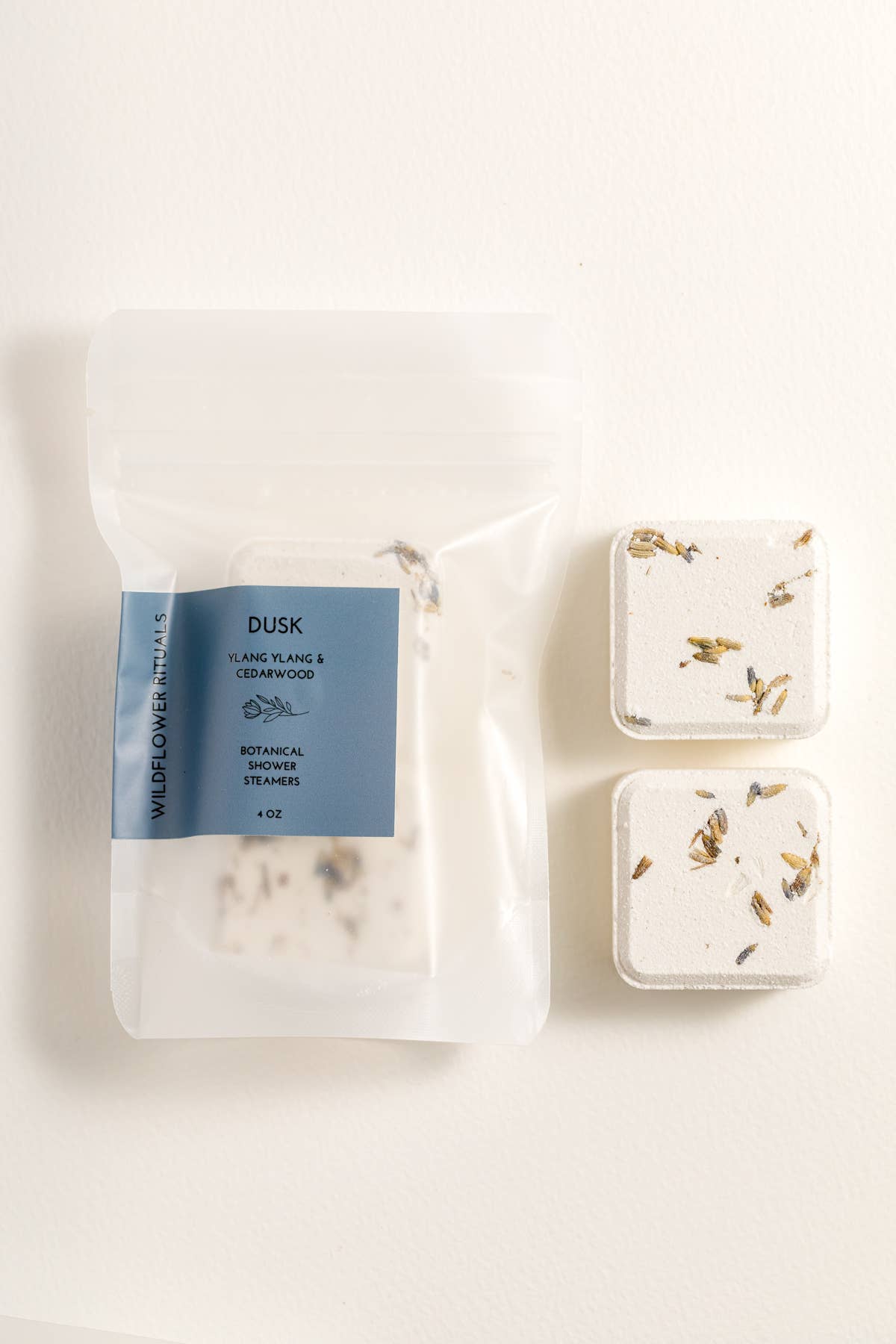 Dusk Botanical Shower Steamers - Ylang Ylang Cedarwood