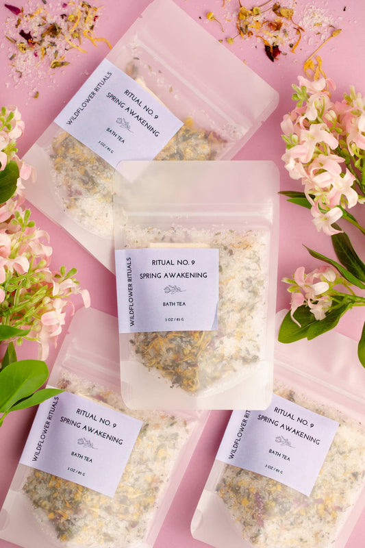 Spring Awakening Botanical Bath Tea Chamomile Lemon Balm