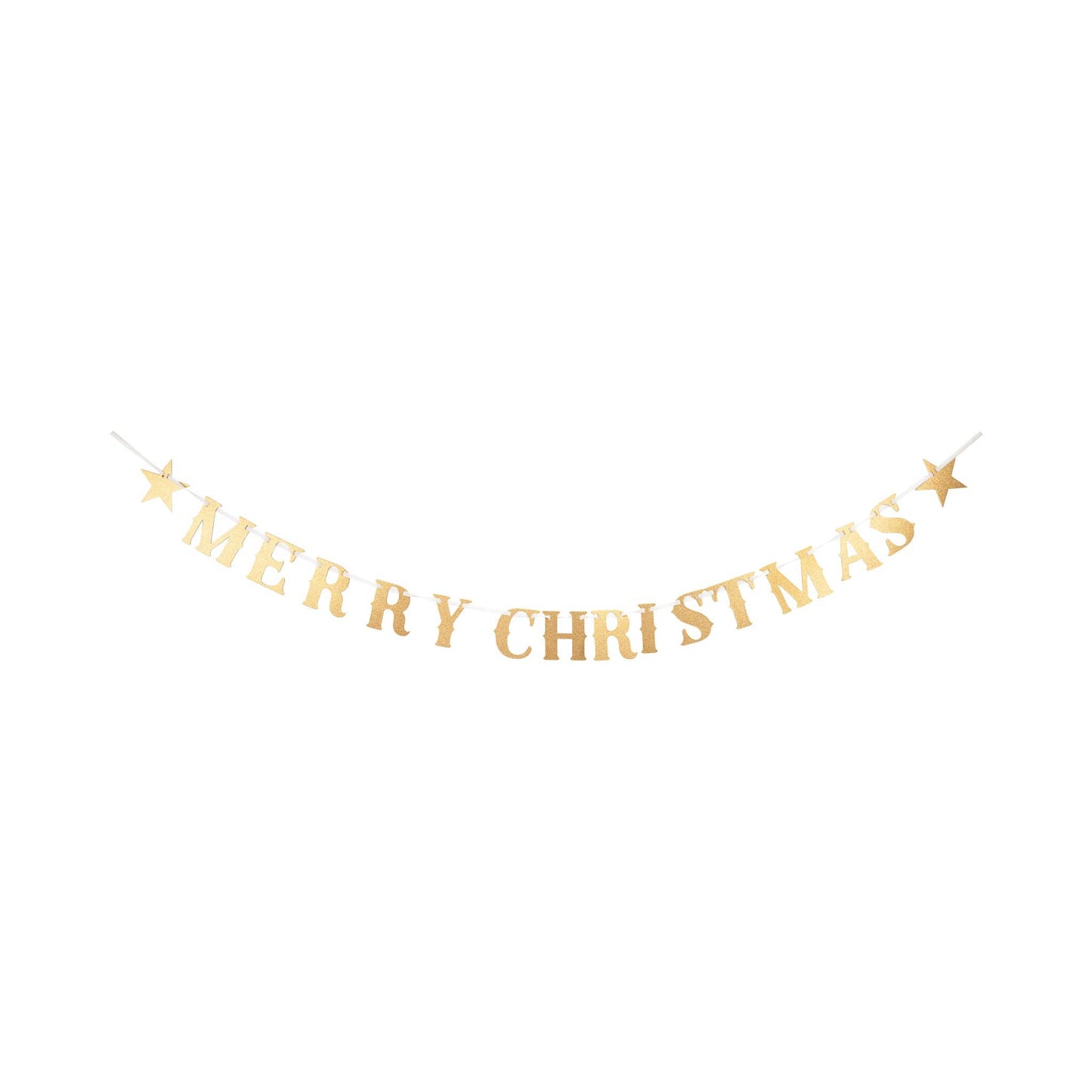 ]Merry Christmas Glitter Banner